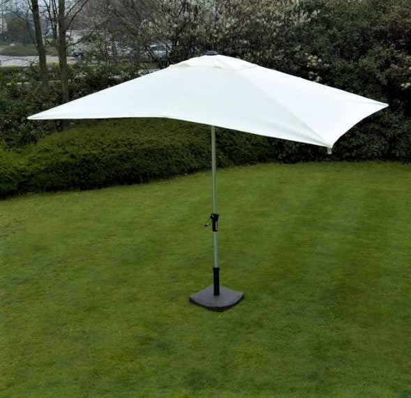 Ombrellone palo centrale Faro 200 x 300 cm ecru