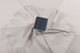 Umbrella central pole Plus round 270 cm gray with LED lights