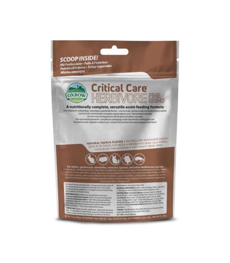 Oxbow Critical care herbivore fine grind 100 gr