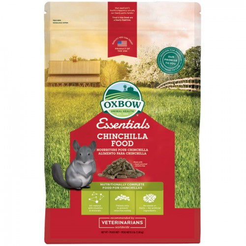 Oxbow Essentials Chinchilla Food Pellet food for Chinchillas 1.36 Kg