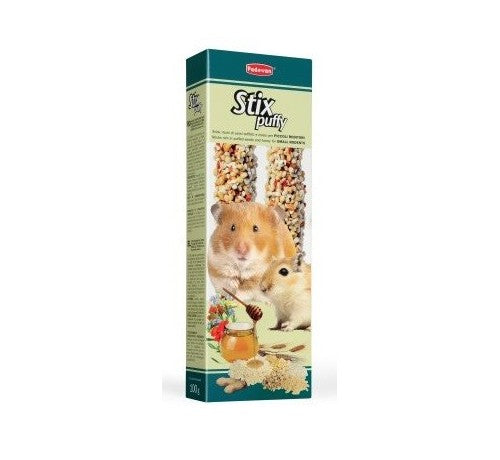 Padovan Stix Puffy Snack for small rodents of 100 gr