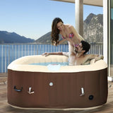 Outdoor hydromassage pool - square Ease Zone model