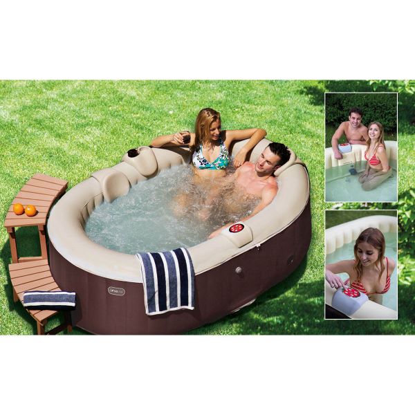 Outdoor hydromassage pool - Ease Zone Oval model