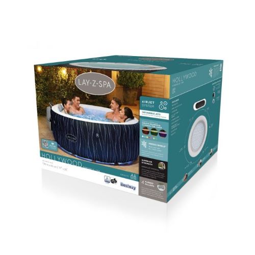 Above Ground Whirlpool Pool - Bestway Hollywood Lay-Z-Spa