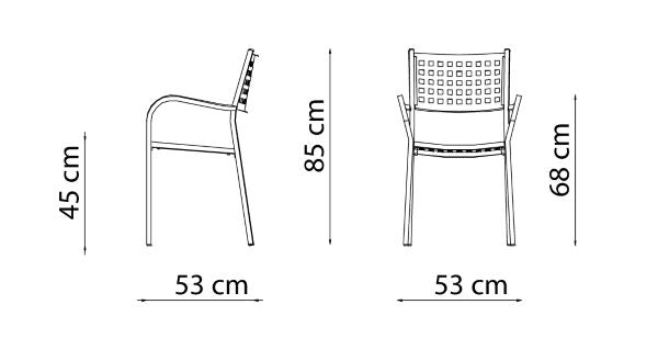 Alice outdoor armchair