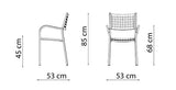 Alice outdoor armchair