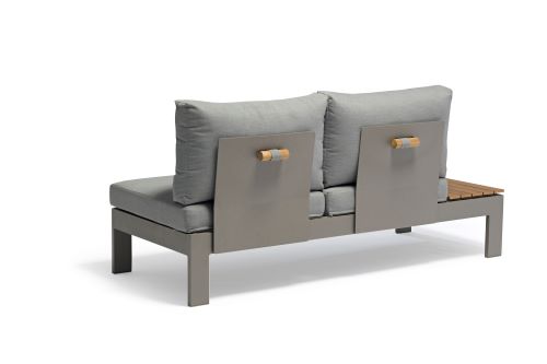 Modular garden lounge in aluminum - Bellini