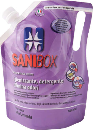 Sanibox detergente igienizzante profumato 1 lt