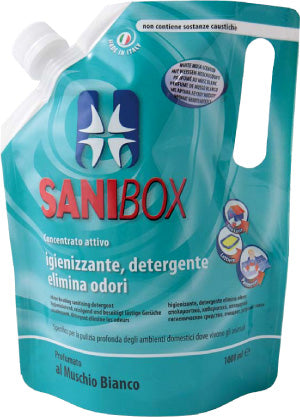 Sanibox perfumed sanitizing detergent 1 lt