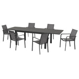 Set pranzo da giardino allungabile da 6 a 12 posti - modello Max