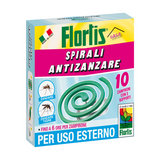 Mosquito repellent coils with Flortis supports