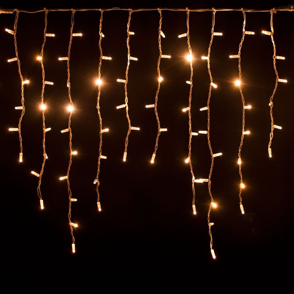 Tenda luminosa  natalizia con 175 LED con giochi di luce L 750 x H 50 cm - Iperverde