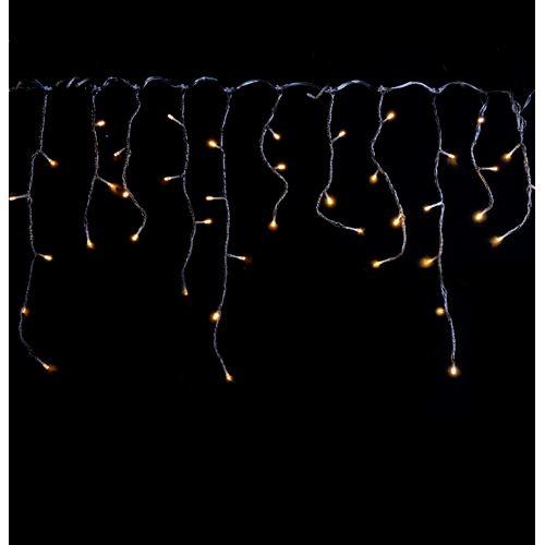 Tenda luminosa  natalizia con 180 LED con giochi di luce L 420 x H 50 cm a batteria - Iperverde