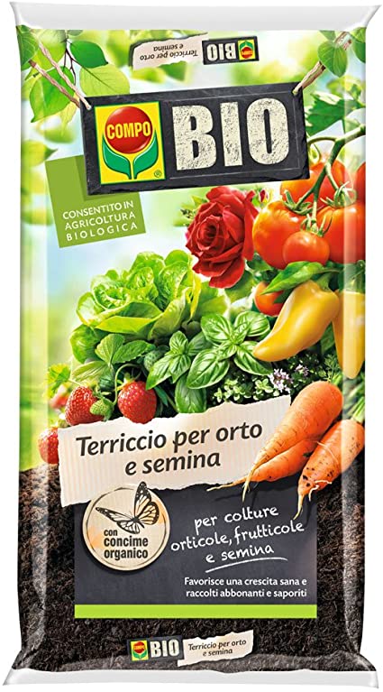 Terriccio Compo Sana biologico per orto e semina - Iperverde
