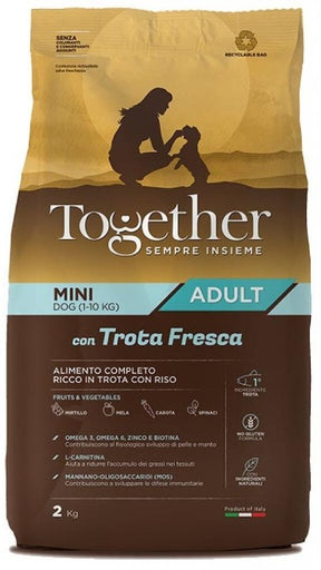 Together cane adult mini con trota fresca 2kg - Iperverde