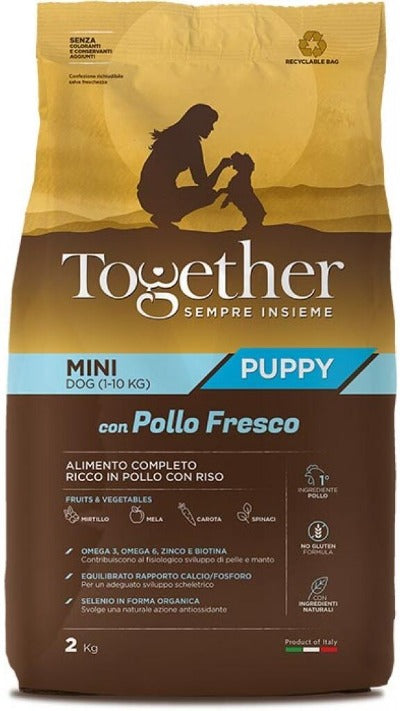 Together mini puppy dog with fresh chicken 800gr