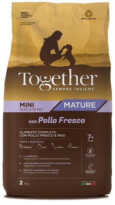 Together mature cane mini con pollo fresco 7kg