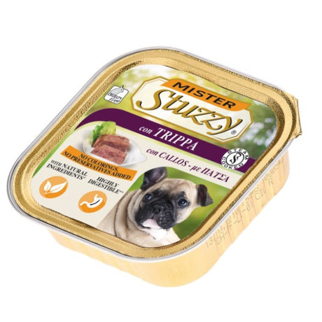 Mister Stuzzy Dog cibo per cane 150 gr in vaschetta