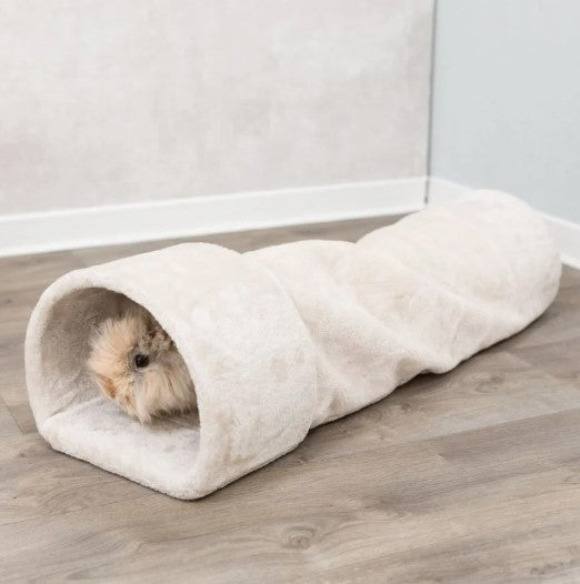 Weicher Tunnel für Meerschweinchen, Kaninchen und kleine Nagetiere