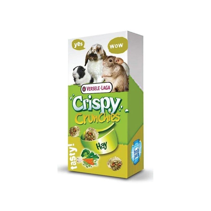 Versele Laga Crispy Crunchies Hay and carrots 75 gr