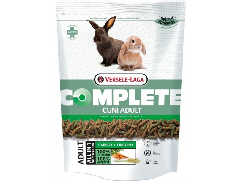 Versele Laga Cuni Adult Complete für ausgewachsene Kaninchen 500 gr