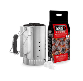 Weber - Kit ciminiera per accensione barbecue - Iperverde