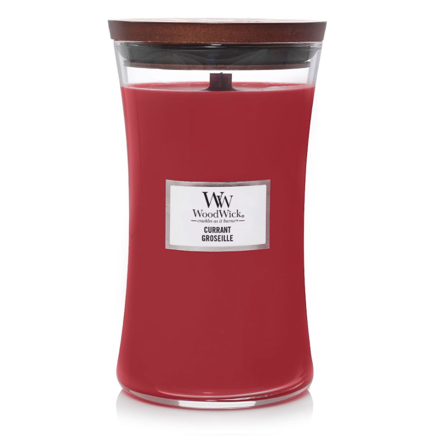 Woodwick currant candle