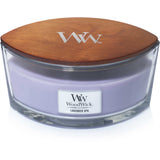 Woodwick candle lavender spa