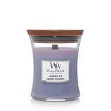 Woodwick candle lavender spa