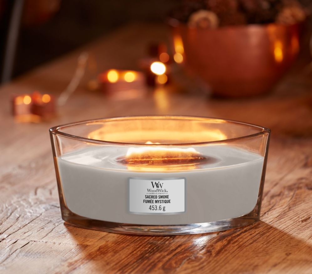 Woodwick candela sacred smoke – Iperverde
