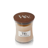 Woodwick white honey candle