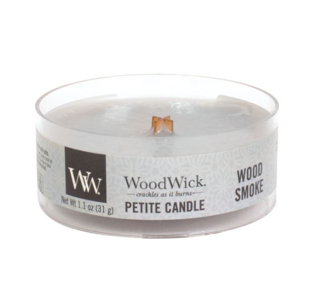 Woodwick candle wood smoke